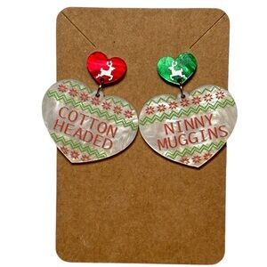 Elf Movie Ugly Sweater Christmas Earrings🎄